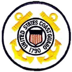 U.S. Coast Guard service patch