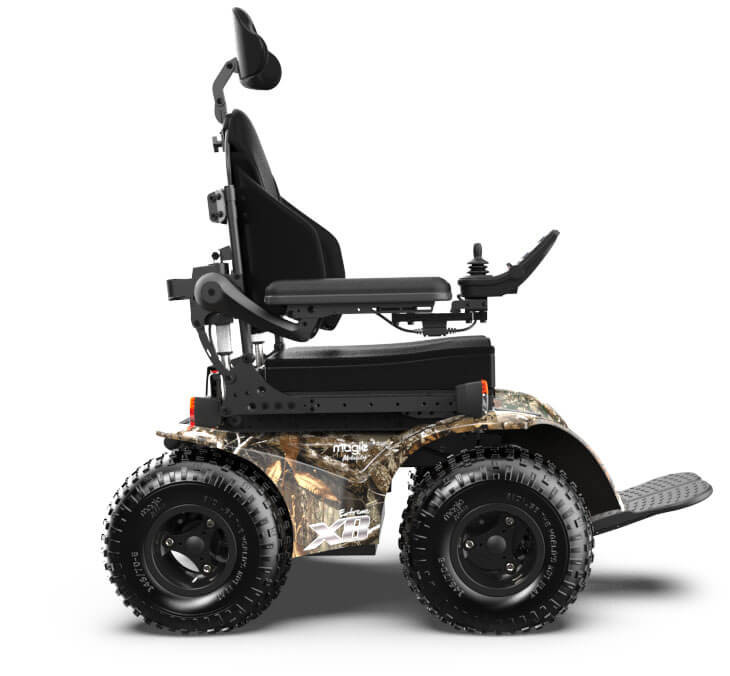 MAGIC MOBILITY Extreme X8 Mid-Wheel Power Wheelchairs