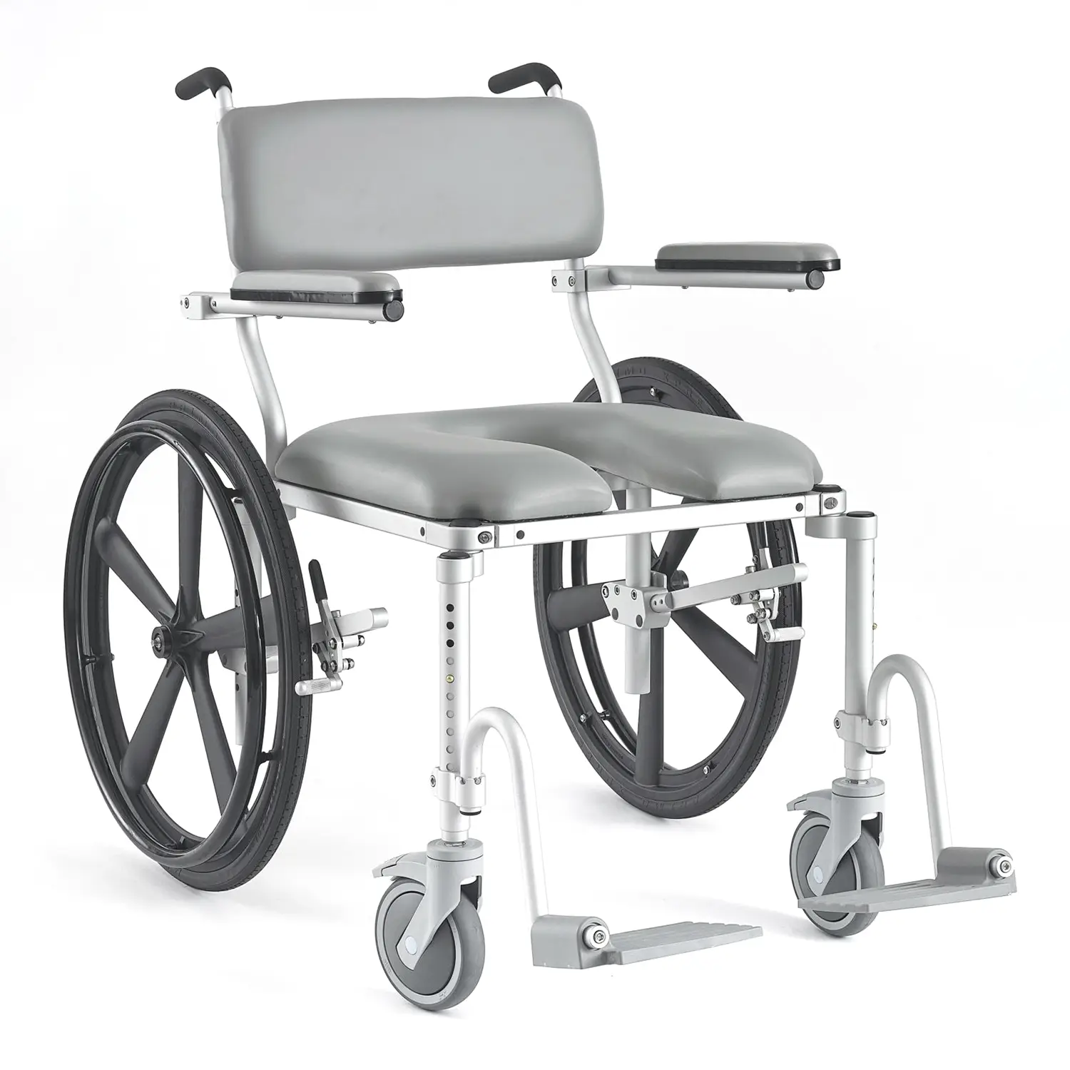 Nuprodx MC4224 Self-Propelled Bariatric Shower Chair