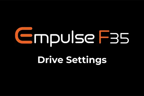 Empulse F35 | Drive Settings