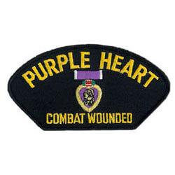U.S. Purple Heart service patch