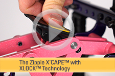 Zippie® X'CAPE™ with XLOCK™ Technology