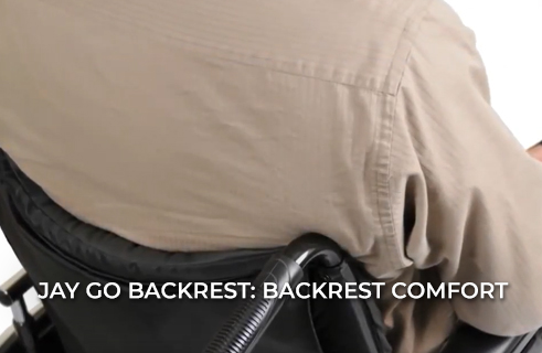 JAY GO Backrest: Backrest Comfort
