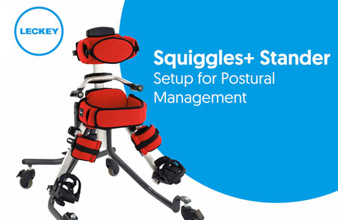 Squiggles+ Stander - Setup for Postural Management