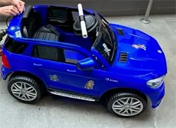 Modified ride-on car