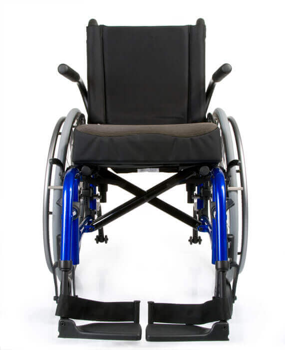 Folding frame wheelchair
