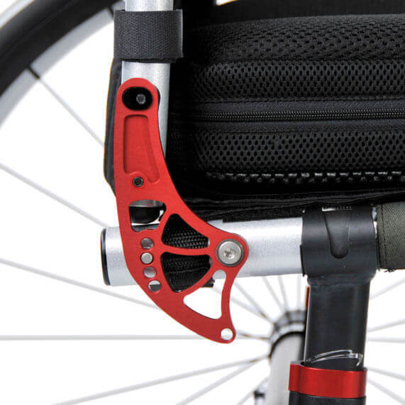 Adjustable rigid frame wheelchair