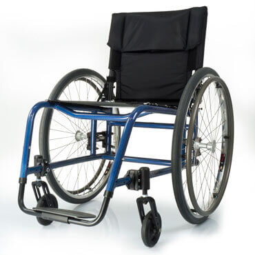 Rigid box frame wheelchair