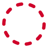 Red dashed circle