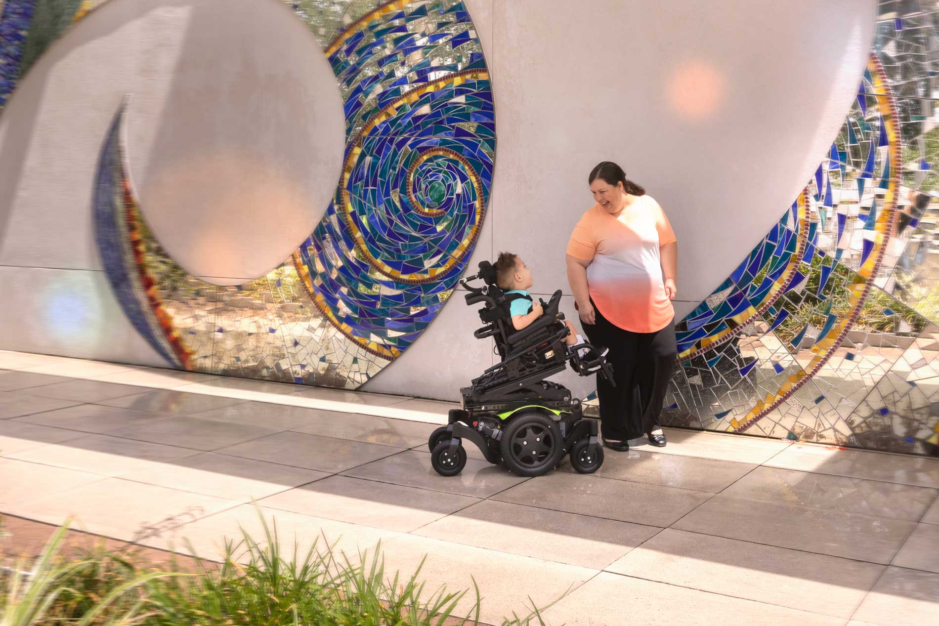mimi ZIPPIE Q300 M Mini power wheelchair for children | Sunrise