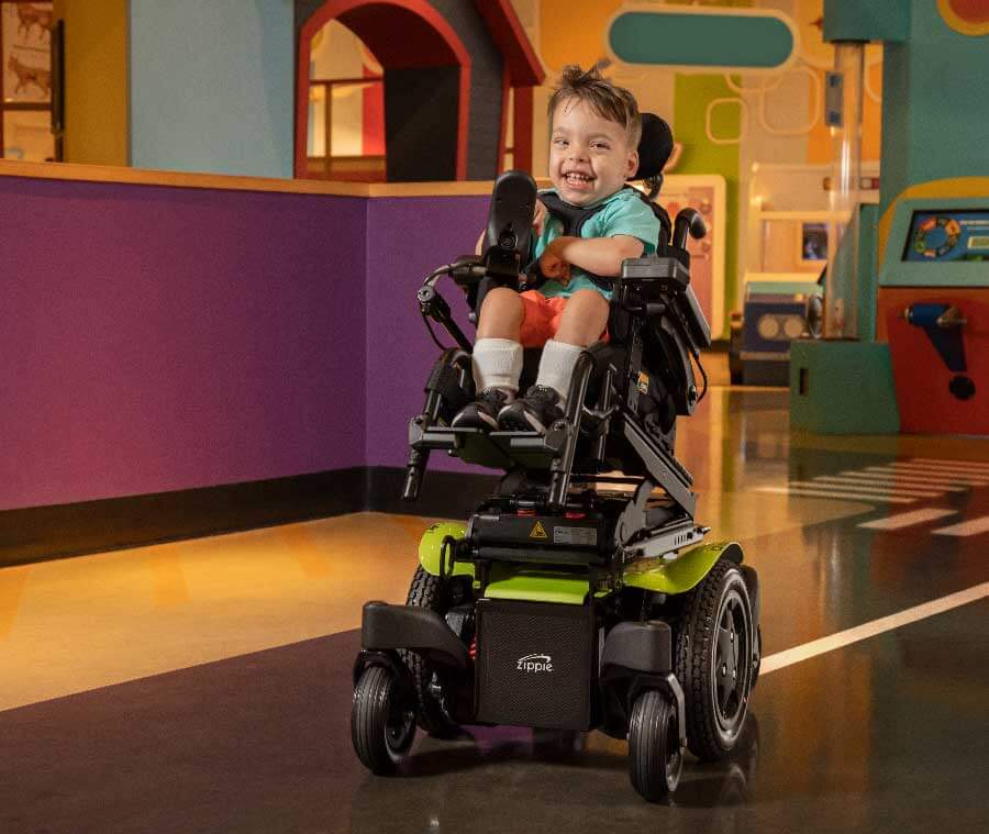 ZIPPIE Q300 M Mini power wheelchair for children | Sunrise