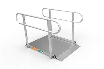Gateway Solid Surface Ramp by EZ-ACCESS