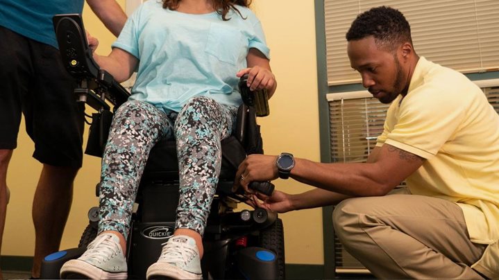 Adjustability in Power Rehab Seating in the Clinic